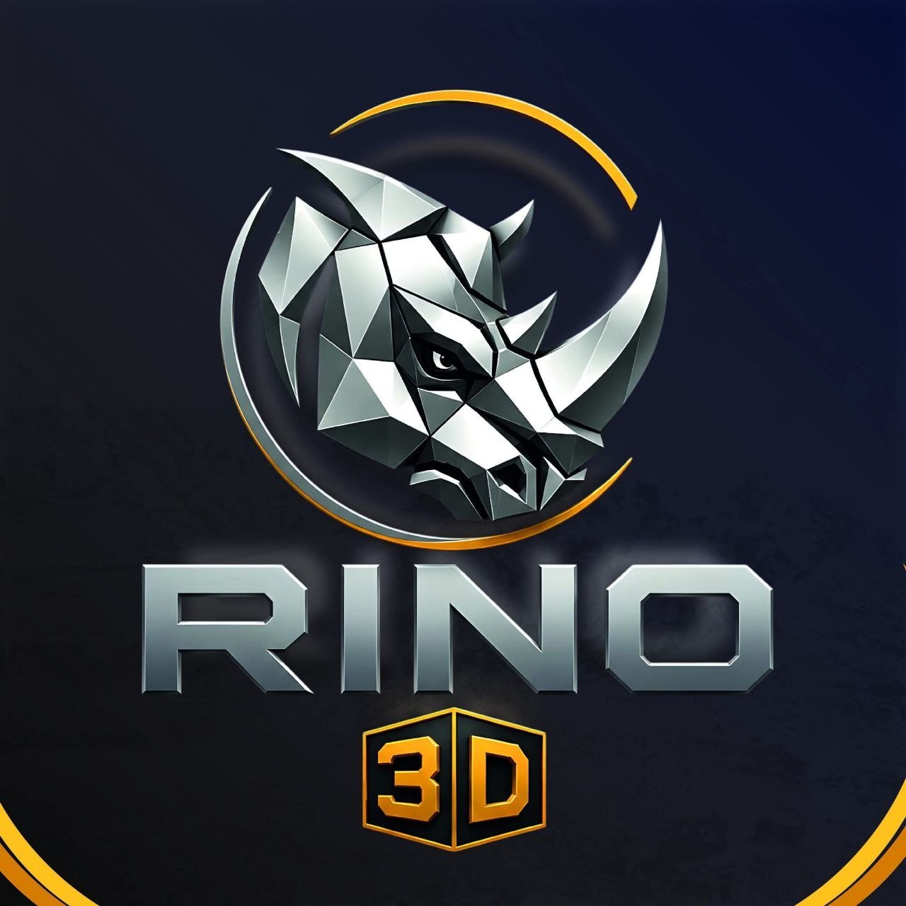 Rino 3D Logo