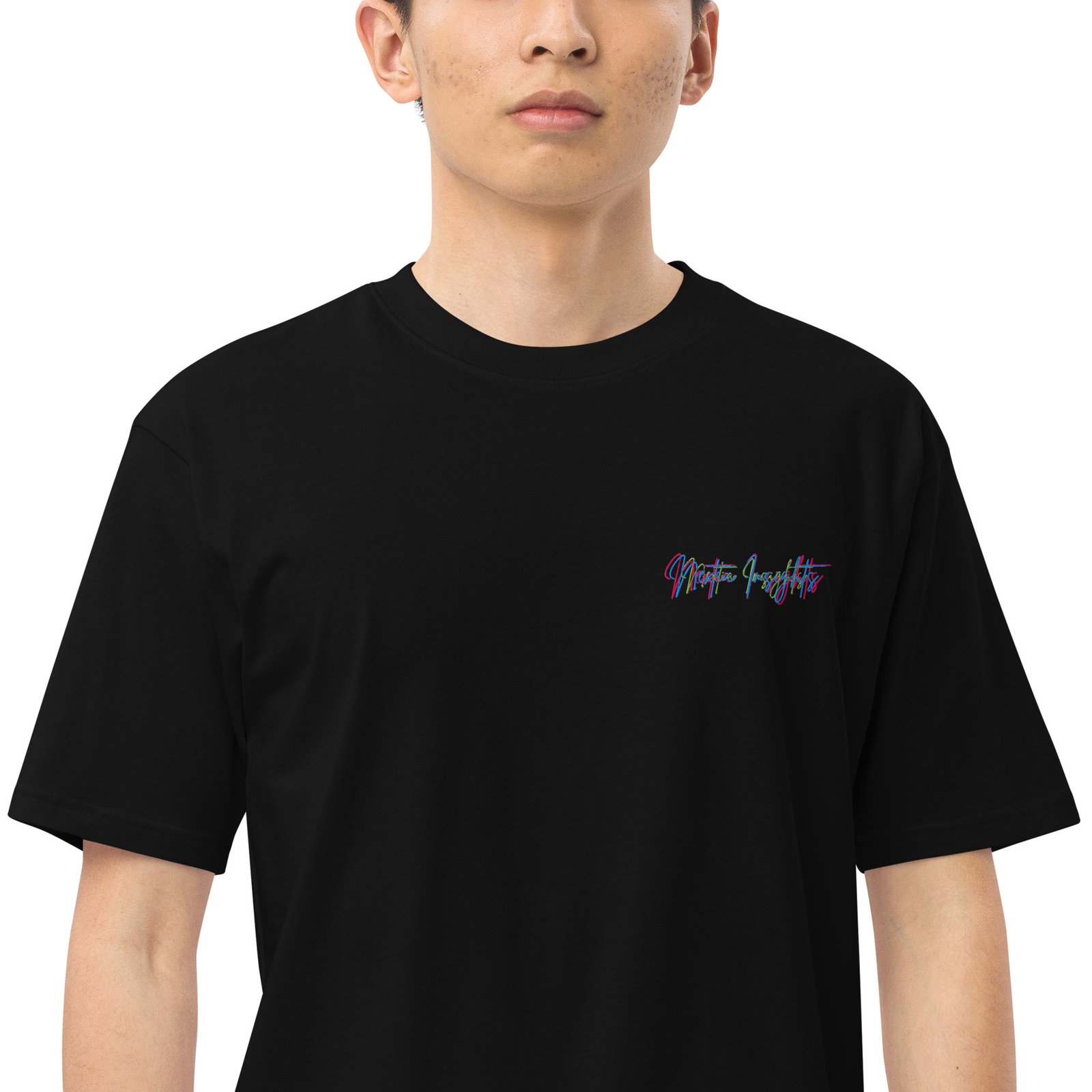 Men’s premium heavyweight tee Nextia Insights - Imagen 2