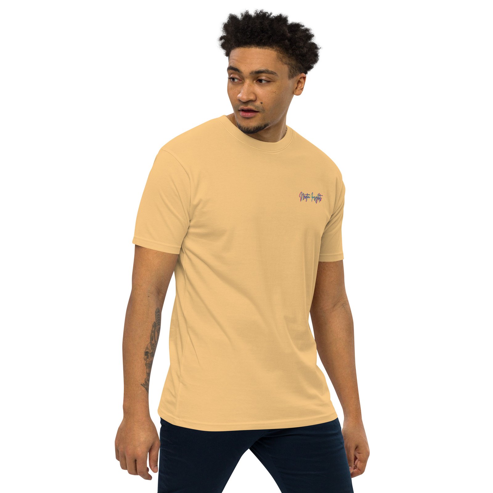 Men’s premium heavyweight tee Nextia Insights - Imagen 8